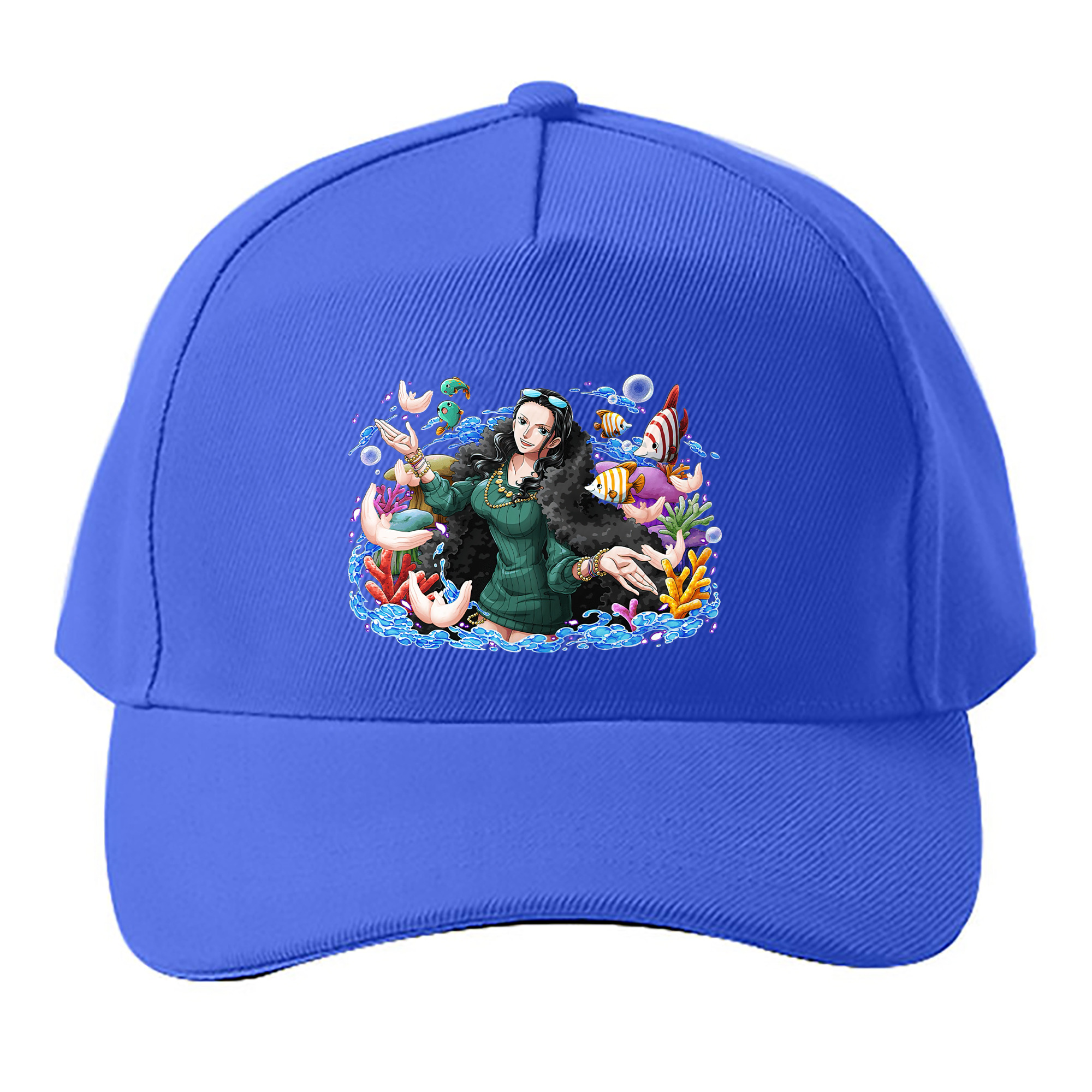 （画像用） ワンピース ニコ・ロビン ONE PIECE Nico Robin ベースボールキャップ 綿100％ 男女兼用 帽子 スポーツ